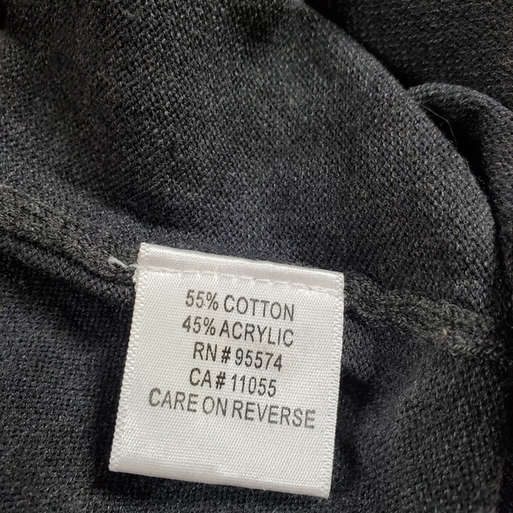 Population Gray Ruffle Quarter Sleeve Sweater Dress - Picture 5 of 6